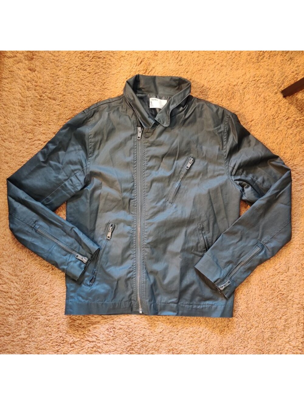 Your Neighbors british style asymetrical cotton jacket